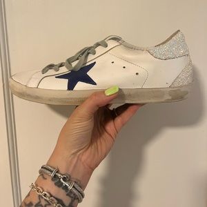 Golden Goose Deluxe brand glitter sneakers size 40 ✨